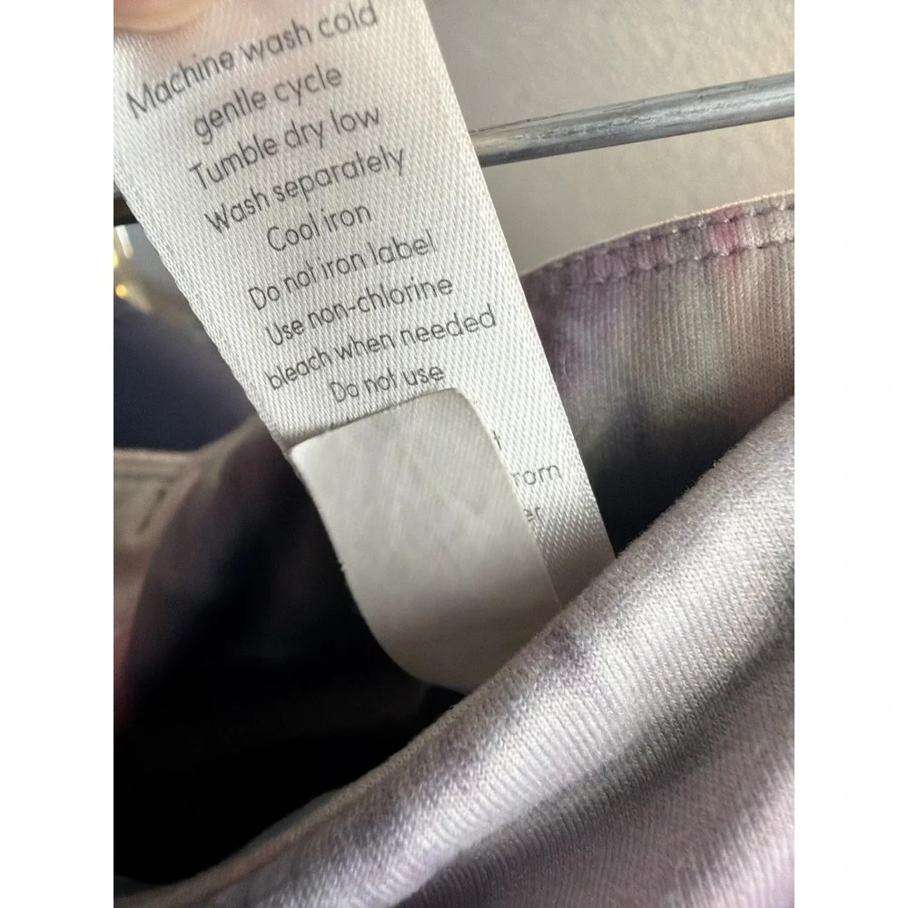 Athleta Girl Leggings L 12 Multicolor Abstract Activewear Yoga Pants Dancewear